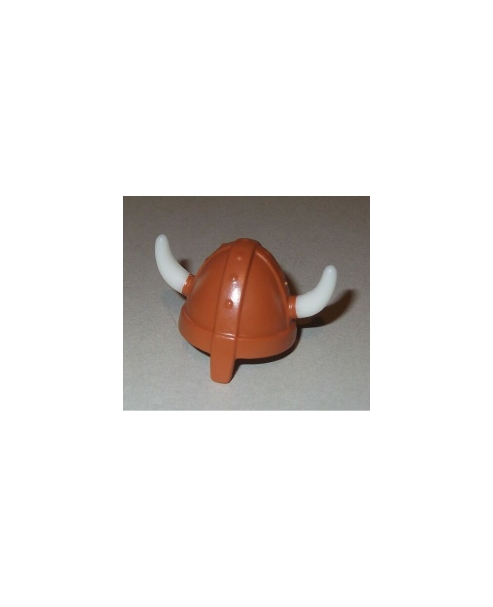 Casques De Viking PLAYMOBIL - Deux Casques Galos Gris Foncé, Pièces Détachées D'occasion