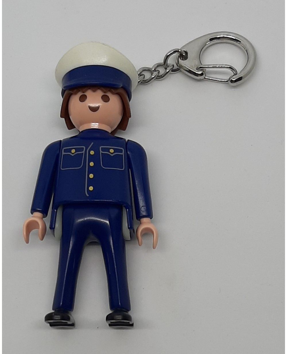 760019 Llavero policía playmobil key chain